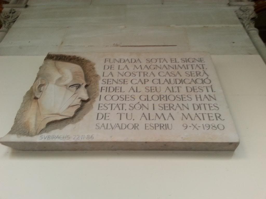 Placa Salvador Espriu