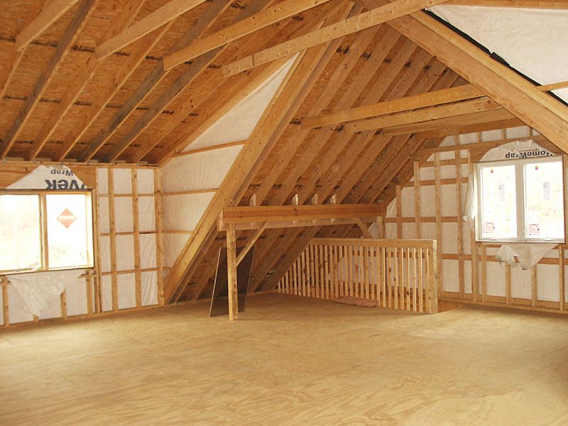 28'x36' barn with attic room and dormers - The Garage Journal Board