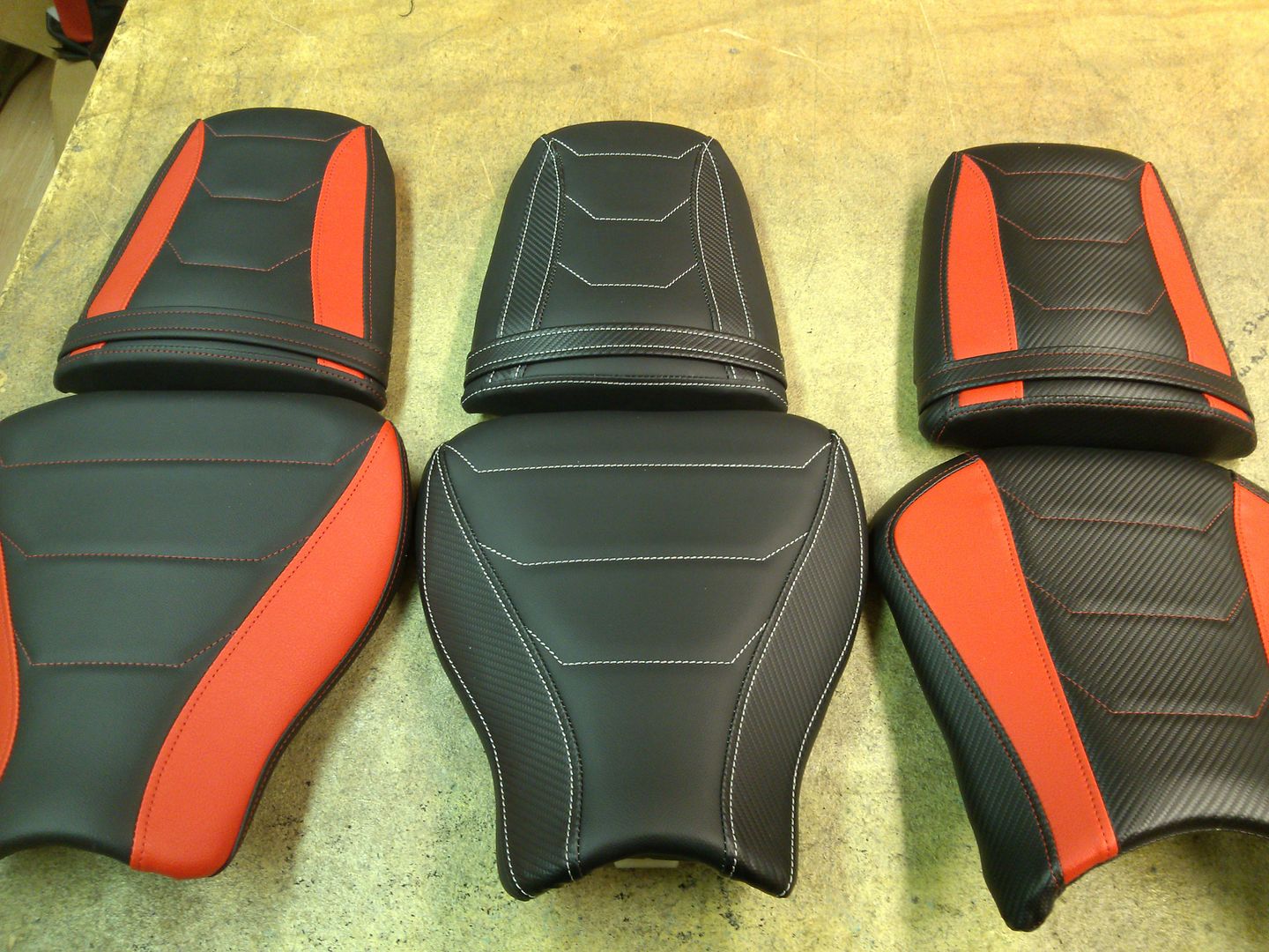 custom gel seats for motorcycles