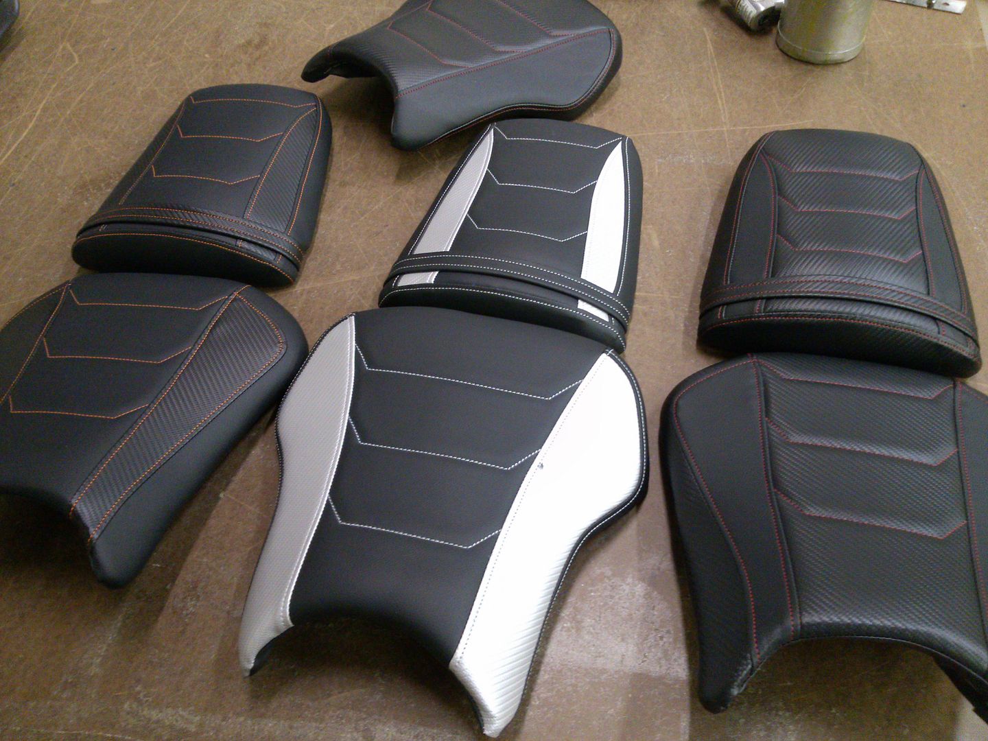 custom gel seats for motorcycles