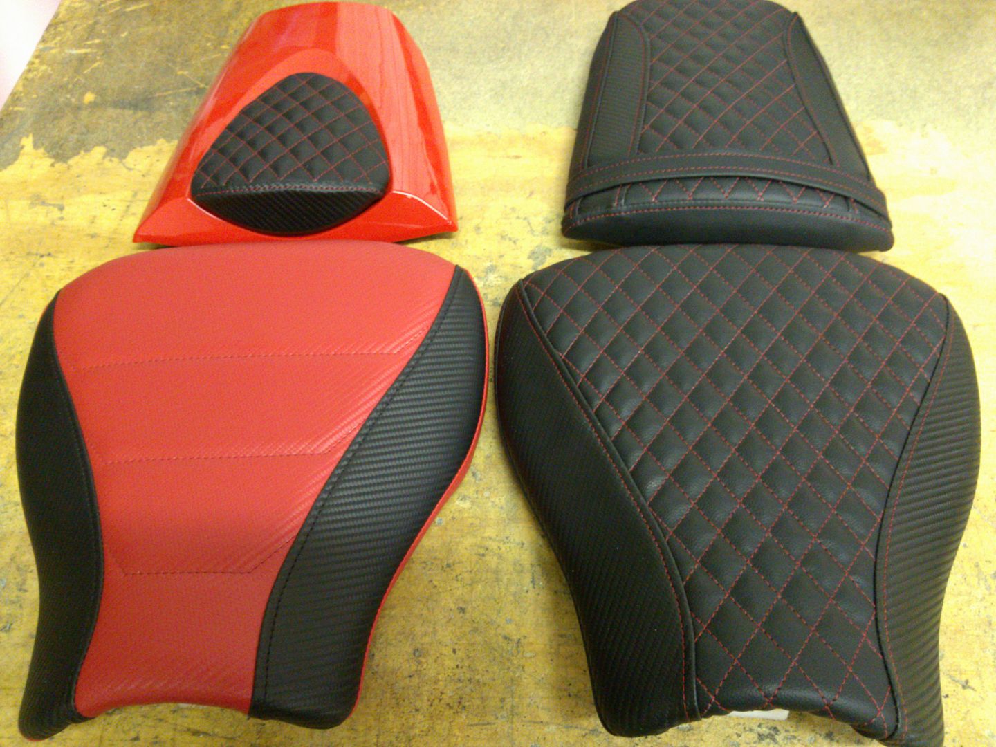 custom gel seats for motorcycles