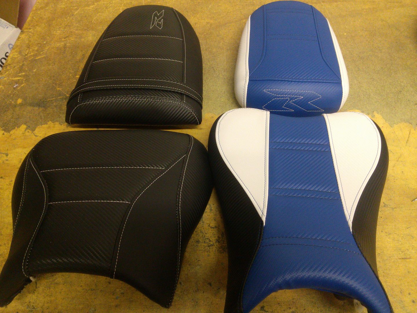 custom gel seats for motorcycles