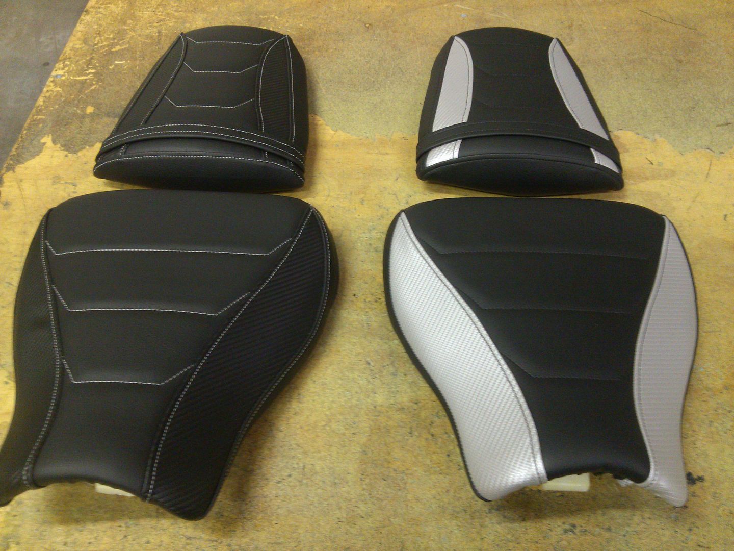 custom gel seats for motorcycles