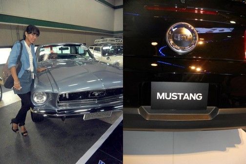Mustang: then and now.