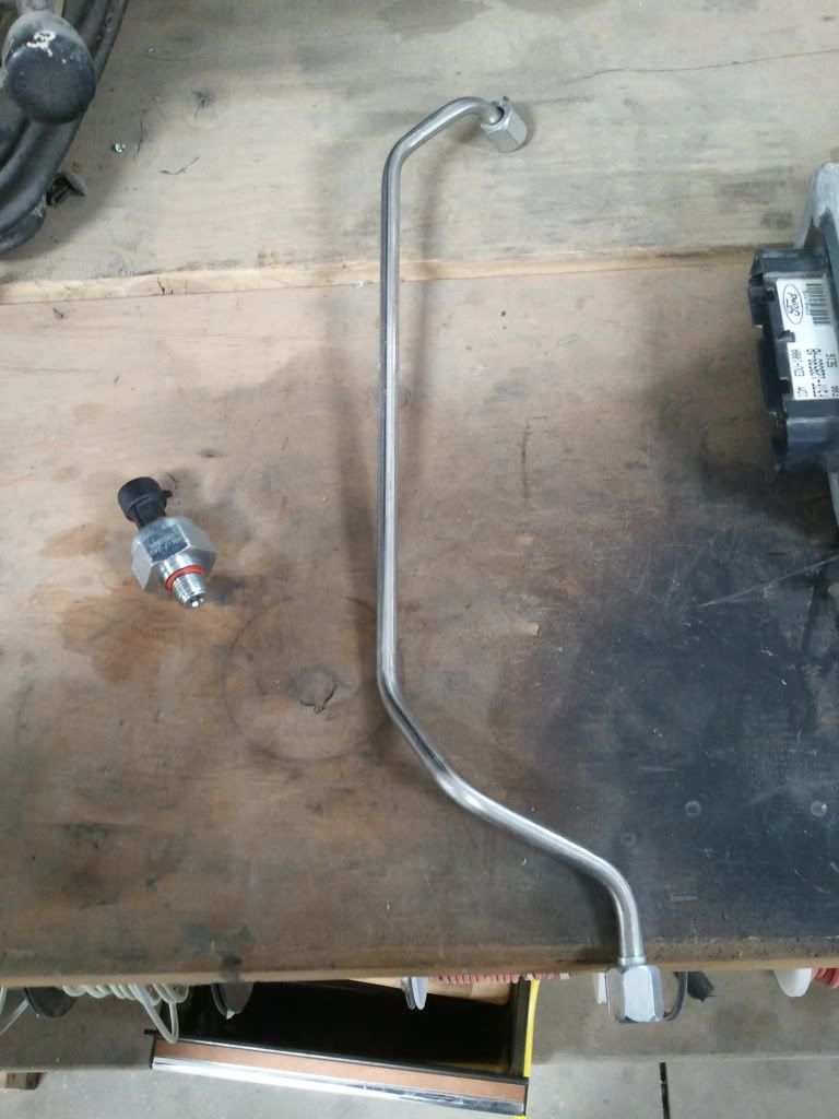 Ford EBP Exhaust Back Pressure Tube Ford Power Stroke Nation