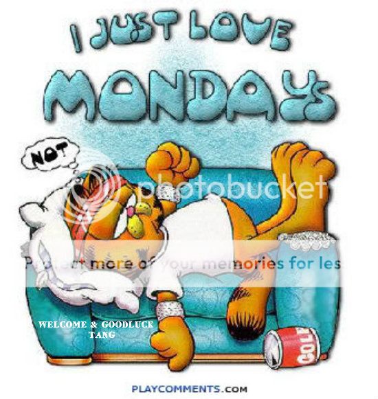 GARFIELD MONDAYS Photo by tangledup40 | Photobucket